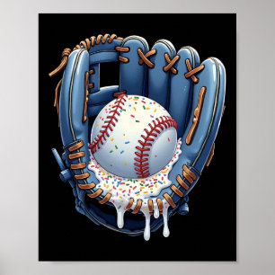 Bysebyll Drip Boys Glove Ice Cream Drip Youth Spor Poster