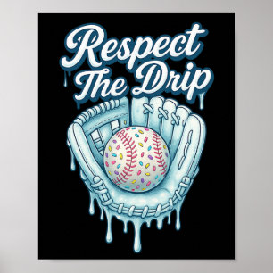Bysebyll Drip Boys Ice-cream Drip Glove Youth Resp Poster