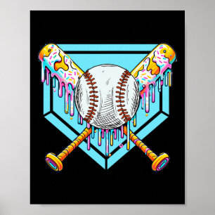 Bysebyll Drip Boys Ice Cream Drip Sweet Swing Spor Poster