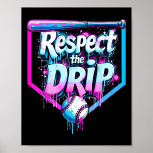 Bysebyll Drip Boys Ice Cream Respect The Drip Play Poster