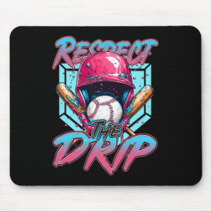 Bysebyll Drip Boys Kids Ice Cream Dripping Respect Mouse Pad
