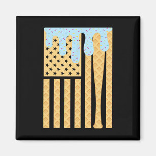 Bysebyll Drip Byt Boys Dripping Ice Cream American Magnet