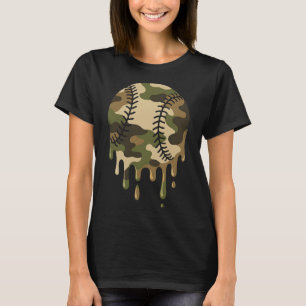 Bysebyll Drip Camo Boys Men Military Sports Cool G T-Shirt