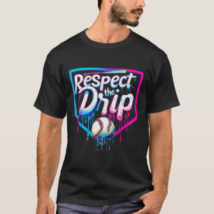 Bysebyll Drip For Boys Ice Cream Drip Youth Boys B T-Shirt