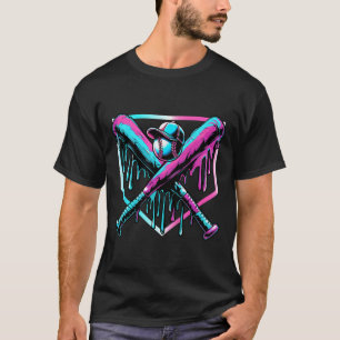 Bysebyll Drip For Boys Ice Cream Drip Youth Boys B T-Shirt