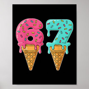 Bysebyll Drip Ice Cream 67 Bysebyll Lifestyle 101 Poster