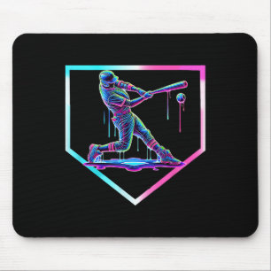 Bysebyll Drip Ice Cream Bysebyll Home Plate Boys B Mouse Pad