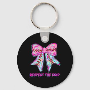 Bysebyll Drip Ice Cream Dripping Coquette Bow Mama Key Ring