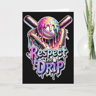 Bysebyll Drip Ice Cream Dripping Respect The Drip  Card