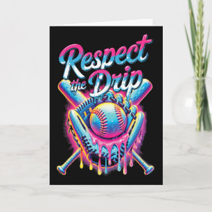 Bysebyll Drip Ice Cream Dripping Respect The Drip  Card