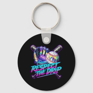 Bysebyll Drip Ice Cream Dripping Respect The Drip  Key Ring