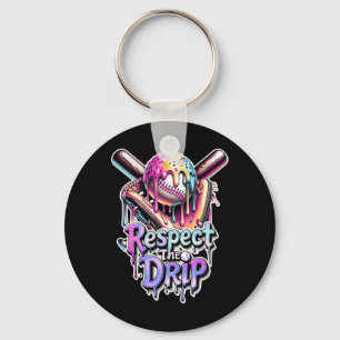 Bysebyll Drip Ice Cream Dripping Respect The Drip  Key Ring