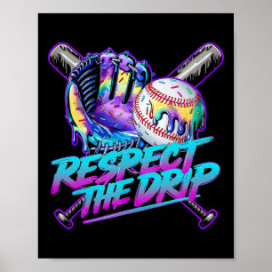 Bysebyll Drip Ice Cream Dripping Respect The Drip  Poster