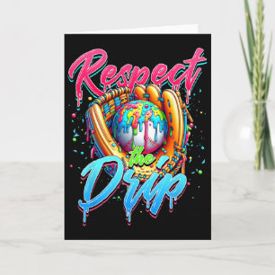 Bysebyll Drip Ice Cream For Boys Drip Youth Boys B Card