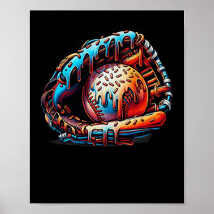 Bysebyll Drip Ice Cream Sprinkles Bysebyll Glove 1 Poster