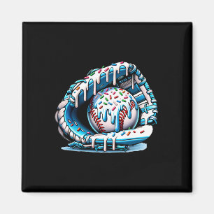 Bysebyll Drip Ice Cream Sprinkles Bysebyll Glove 4 Magnet
