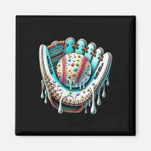 Bysebyll Drip Ice Cream Sprinkles Bysebyll Glove B Magnet