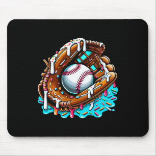 Bysebyll Drip Ice Cream Sprinkles Bysebyll Glove R Mouse Pad