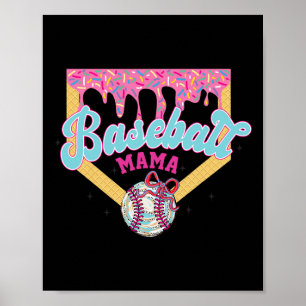 Bysebyll Drip Mama Ice Cream Drip Kids Boys Byseby Poster
