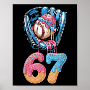 Bysebyll Drip Number 67 Player 67th Birthday Ice C Poster