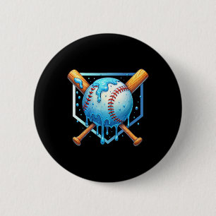 Bysebyll Dripping Ice Cream Drip Youth Boys Byseby 6 Cm Round Badge