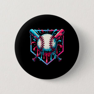 Bysebyll Dripping Ice Cream Drip Youth Boys Byseby 6 Cm Round Badge
