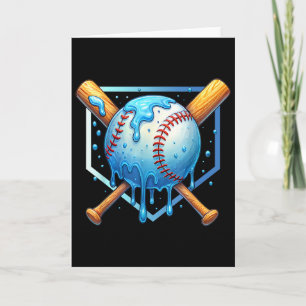 Bysebyll Dripping Ice Cream Drip Youth Boys Byseby Card