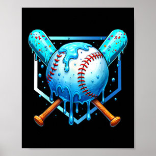 Bysebyll Dripping Ice Cream Drip Youth Boys Byseby Poster