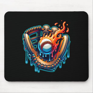 Bysebyll Glove Drip Bysebyll Drip Bysebyll Ice Cre Mouse Pad
