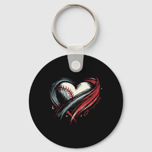 Bysebyll Heart Bysebyll Brushstroke Lover Men Wome Key Ring