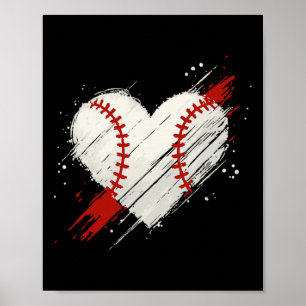 Bysebyll Heart Bysebyll Brushstroke Lover Men Wome Poster