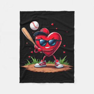 Bysebyll Heart Funny Valentine's Day Design Byseby Fleece Blanket