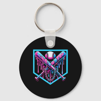 Bysebyll Home Plate Drip Boys Bysebyll Byt 1  Key Ring