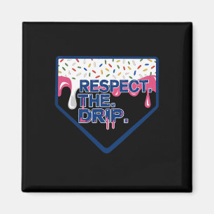 Bysebyll Home Plate Drip For Boys Ice Cream Spinkl Magnet