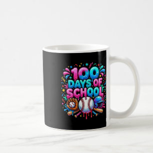 Bysebyll Ice Cream Drip 100 Days Of School Student Coffee Mug