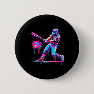 Bysebyll Ice Cream Drip Dripping Bysebyll Byt Play 6 Cm Round Badge