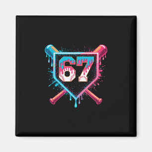 Bysebyll Ice Cream Drip Six Seven Gen Alpha Slang Magnet