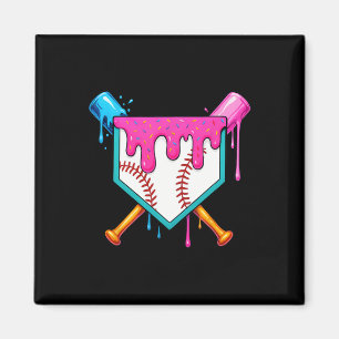 Bysebyll Ice Cream Dripping Bysebyll Home Plate Dr Magnet