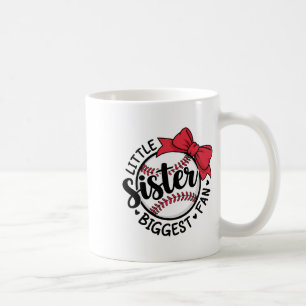 Bysebyll Little Sister Biggest Fan Bow Bysebyll Si Coffee Mug