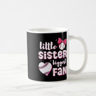 Bysebyll Little Sister Biggest Fan Bysebyll Girls Coffee Mug