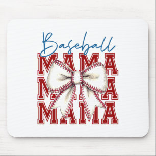 Bysebyll Mama Bow Graphic Unique Design Mouse Pad