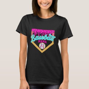 Bysebyll Mama Bysebyll Ice Cream Dripping Bysebyll T-Shirt