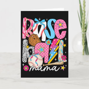 Bysebyll Mama Coquette Bow Game Day Bysebyll Mum M Card