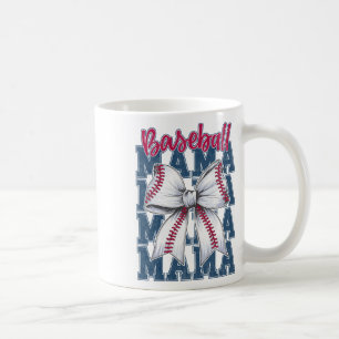 Bysebyll Mama Coquette Bow Game Day Bysebyll Mum M Coffee Mug