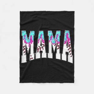 Bysebyll Mama Coquette Bow Game Day Bysebyll Mum M Fleece Blanket