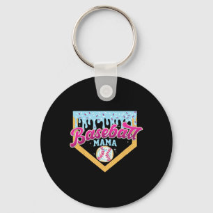 Bysebyll Mama Home Plate Ice Cream Drip Bysebyll M Key Ring