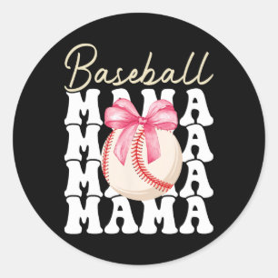 Bysebyll Mama Mother's Day Bysebyll Mum Classic Round Sticker