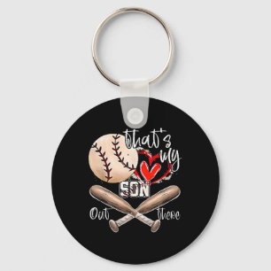 Bysebyll Mama Mothers Day Tee That Is My Son Out T Key Ring