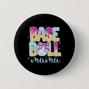 Bysebyll Mama Mum Home Plate Ice Cream Drip With S 6 Cm Round Badge