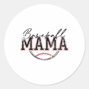 Bysebyll Mama Number #13 Classic Round Sticker